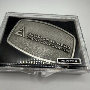 Vintage NIB Allis-Chalmers Credit Corporation Belt Buckle